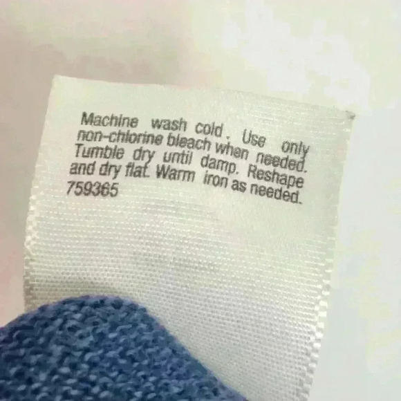 a.n.a a new approach women's navy blue 3/4 sleeve sweater size large - Picture 6 of 7